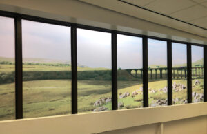 Cut window graphics - After shot