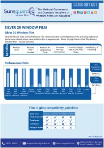 Silver 20 Window Film