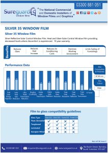 Silver 35 Window Film